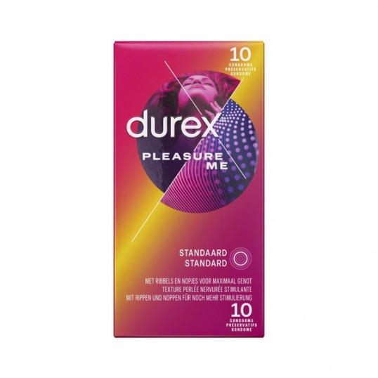 Durex - презервативы Pleasure Me - 10 шт