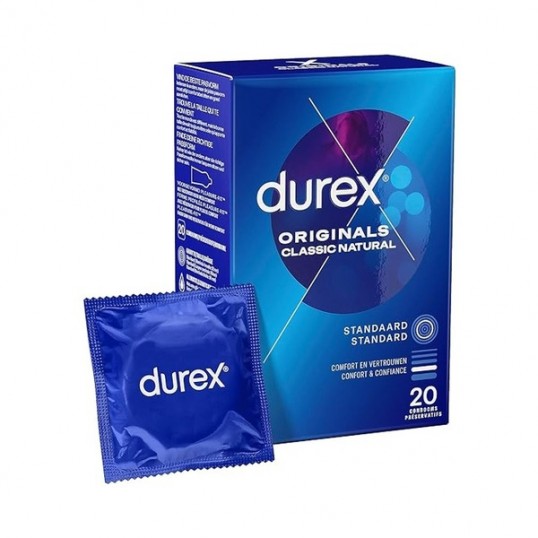 Классические презервативы 20 шт - Durex