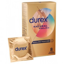 Презервативы без латекса 8 шт - Durex Natural Feeling