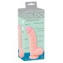 Фаллоимитатор реалистик изогнутый Medical Silicone Dildo 20 см., телесный