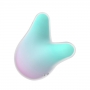Klitora gaisa pulsators ar vibrācijām rozā/zaļš - Satisfyer Mermaid Vibes