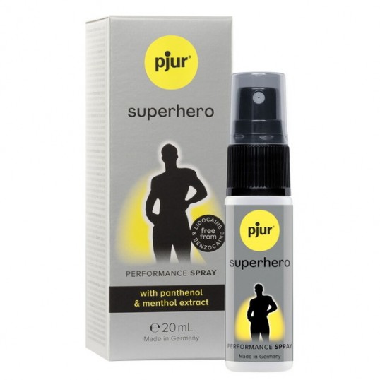 Sprejs dzimumakta paildzināšanai 20 ml - Pjur Superhero