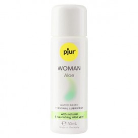 Water-based woman lubricant aloe - Pjur 30ml