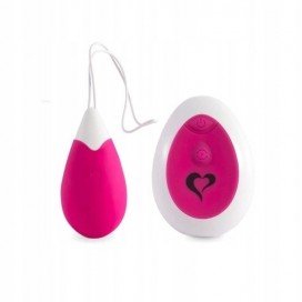 Feelztoys - anna vibrating egg remote deep pink