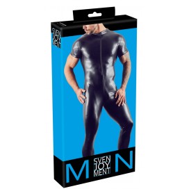 Vīriešu kostīmi un bodiji kluba seksīgie erotiskie men's jumpsuit l