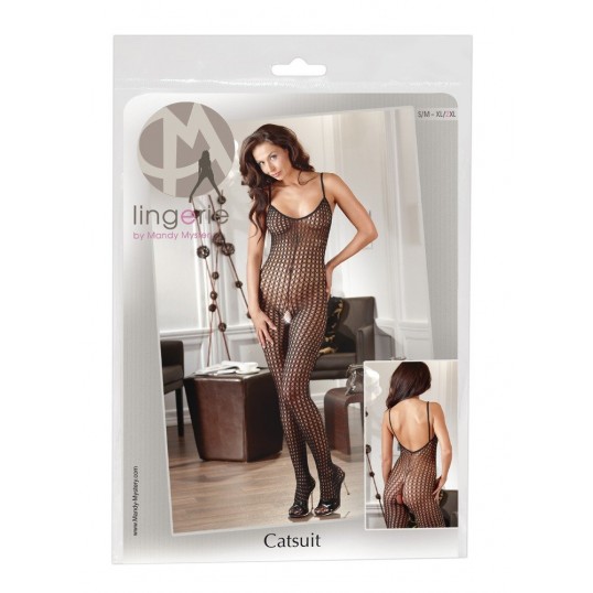 Catsuit black s/m