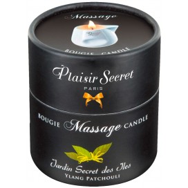 Massaažiküünal magusa patšuli ja ylang-ylangi aroomiga 80 ml - Plaisir Secret