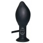 Piepūšams anālais vibrators - true black