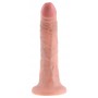 Reālistiskais dildo 18cm miesas krāsa - king cock