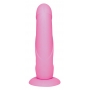 Strap-on dildo 16cm ø3.7cm ar biksītēm - Sweet Smile