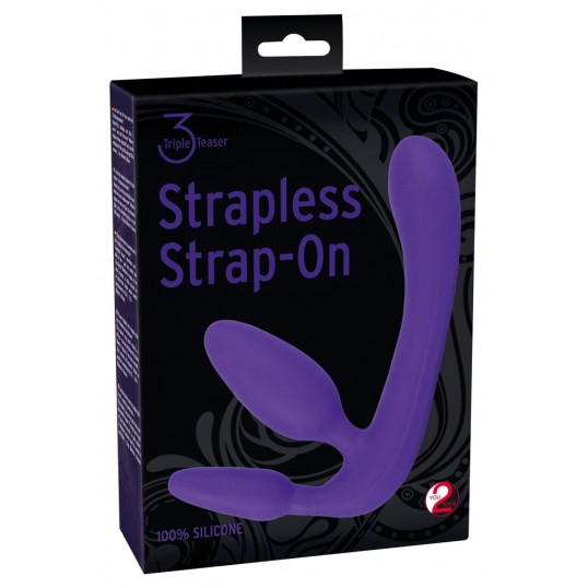 Strapless strap-on