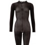 Catsuit with lace collar s/m