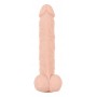 Klasiskais dildo 29,5cm miesas krāsa milzīgs - nature skin