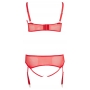 Bra set red 95e/2xl