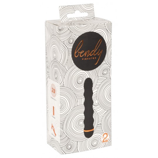 Vilņains un salokams vibrators - Bendy