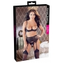 Shelf bra suspender set 80c/l