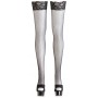 Net hold-up stockings black s