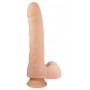 Klasiskais dildo 28cm miesas krāsa - Nature skin