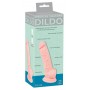 Realistlik dildo 18cm ihuvärvi - meditsiiniline silikoon