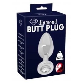 Anālie ielikņi aizbāznis jewel butt plug small