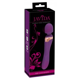 Массажер вибратор javida double massager