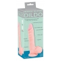 Reālistiskais dildo 21cm miesas krāsa - medical silicone