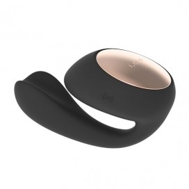 Couples vibrator with rotating motion - LELO IDA WAVE Black