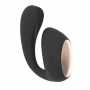 Couples vibrator with rotating motion - LELO IDA WAVE Black