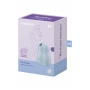 Kompakts gaisa klitora pulsators ar vibrāciju SATISFYER Pro To Go 1 zils
