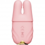 Wireless Vibrating Nipple Clamps - Zalo - Nave Coral Pink