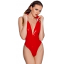 Vinyl Body Zip red L