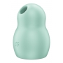 Компактный воздушный стимулятор клитора с вибрацией SATISFYER Pro To Go 1 мятного цвета