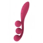 Multivibraator kolme punktiga - SATISFYER TRI BALL 1 punane
