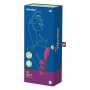 Multivibraator kolme punktiga - SATISFYER TRI BALL 1 punane