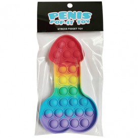 Peenise kujuline fidget-mänguasi - Kheper Games - Penis Pop-It Toy