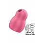 Компактный воздушный стимулятор клитора с вибрацией SATISFYER Pro To Go 1 красный