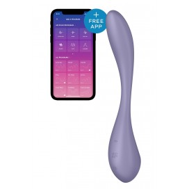 Lokani multifunktsionaalne vibraator rakendusega lilla - SATISFYER G-Spot Flex 5