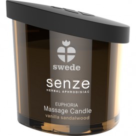 Senze Euphoria Массажная свеча Vanilla Sandalwood - Swede 150 мл