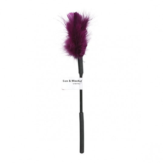 Sportsheets - Sex & Mischief Feather Tickler Purple