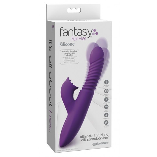 Vibrators ar klitora stimulāciju - Fantasy For Her