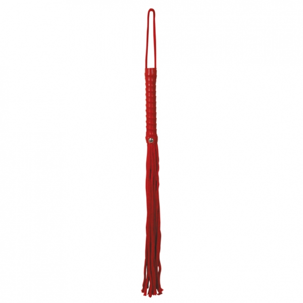 Sportsheets - Sex & Mischief Red Rope Flogger