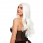 Pleasure Wigs - Jessie White Glow in the Dark