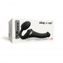 Strap-On-Me - Strap-on Multi Orgasm Remote Controlled 3 Motors Black S