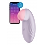 Lay-on vibrator - SATISFYER TROPICAL TIP LIGHT LILAC