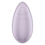 Lay-on vibrator - SATISFYER TROPICAL TIP LIGHT LILAC