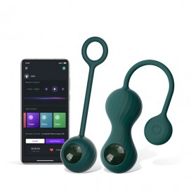 Smart Kegel Vibrator with Weight Set - Magic Motion - Crystal Duo