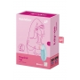 Накладной вибратор - Satisfyer Tropical Tip Connect тукан голубой