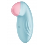 Накладной вибратор - Satisfyer Tropical Tip Connect тукан голубой