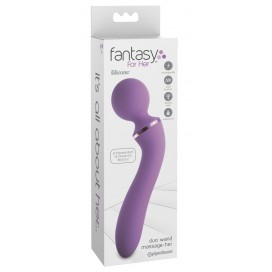 2in1 masažieris un vibrators - Fantasy For Her