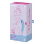 GAISA PULSATORS/EROGĒNO ZONU VIBRATORS - SATISFYER TWIRLING PRO gaiši zils